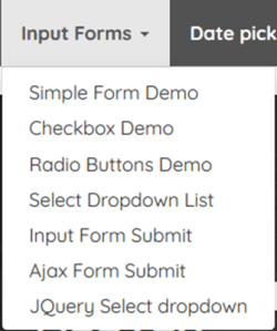 How to automate BootStrap DropDown using Selenium WebDriver – QA ...