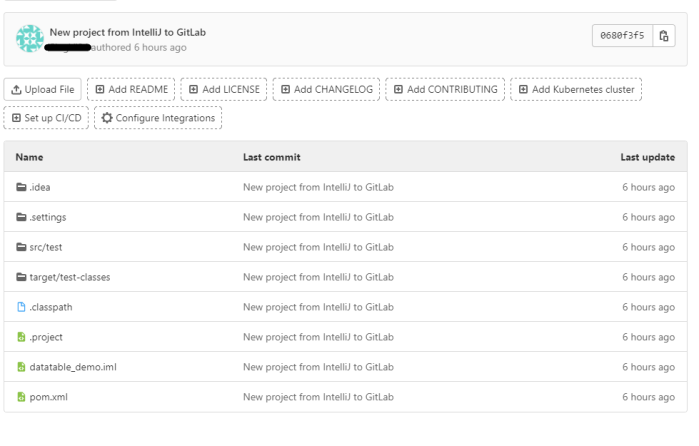 How to Export IntelliJ project to GitLab – QA Automation Expert