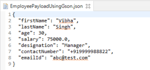 Deserialization – How to create JSON Object to JAVA Object Using Gson ...