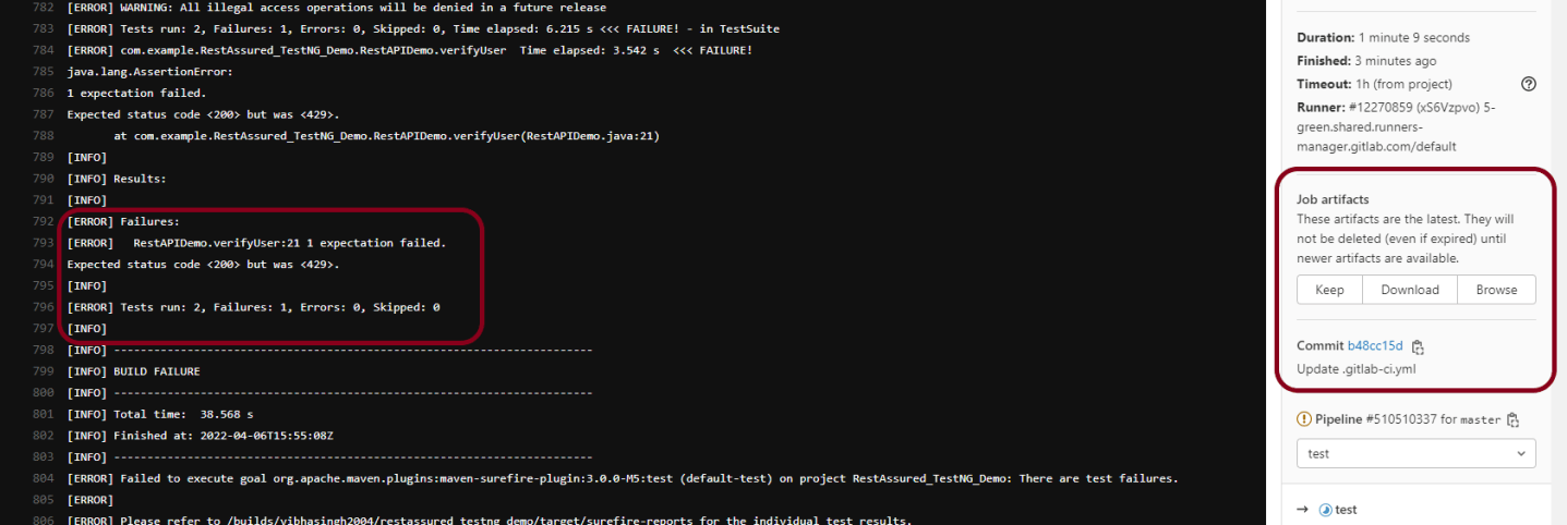 How to run Rest API Tests in GitLab CI/CD – QA Automation Expert