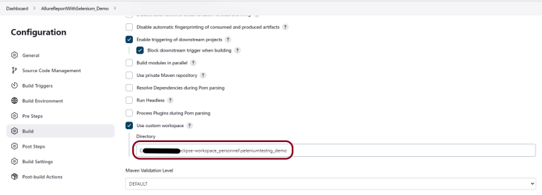 Integration of Allure Report with Jenkins – QA Automation Expert