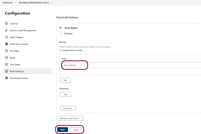 Integration of Allure Report with Jenkins – QA Automation Expert
