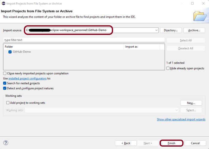 How to Clone a project from GitHub using Eclipse – QA Automation Expert