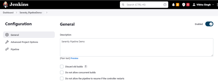 How to create Jenkins pipeline for Serenity tests – QA Automation Expert