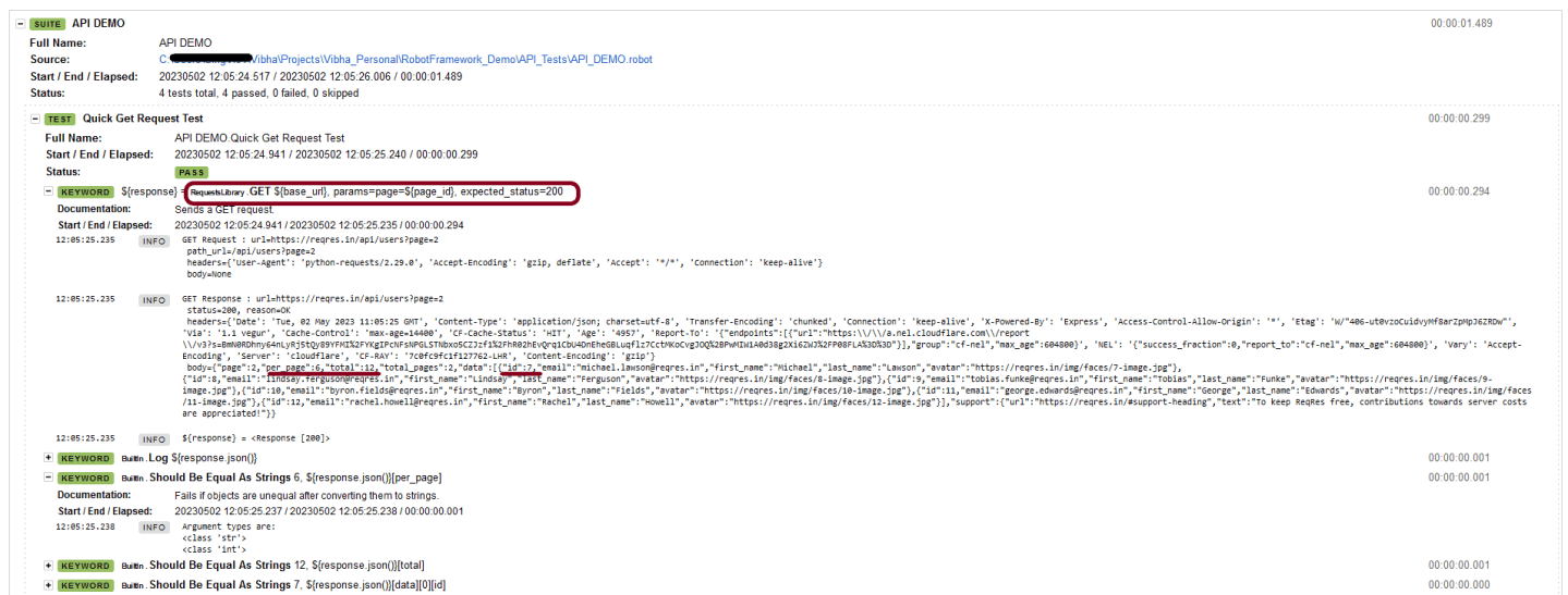 How to perform API Testing in Robot Framework using RequestLibrary – QA ...