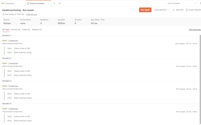 Data Driven Testing in Postman – QA Automation Expert