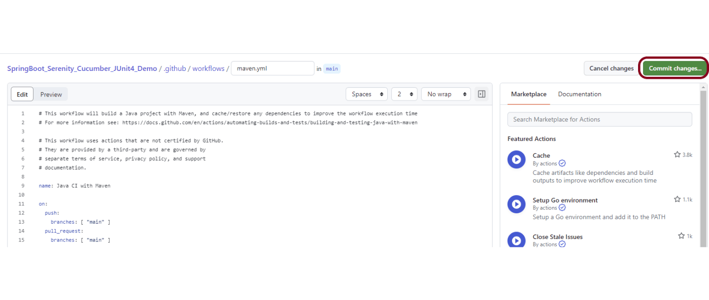 How to run SpringBoot tests with GitHub Actions – QA Automation Expert