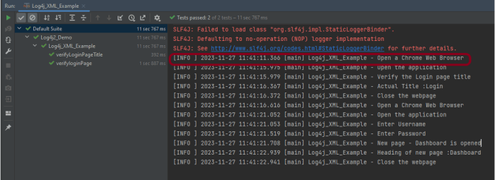 How to save Log4j 2 logs in output file using properties file – QA ...