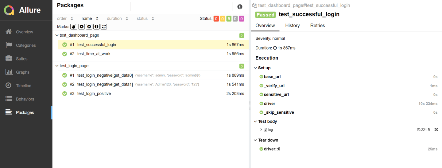 Integration of Allure Report with PyTest – QA Automation Expert