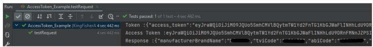 How to pass Access token generated by OAuth2 to a request in API ...