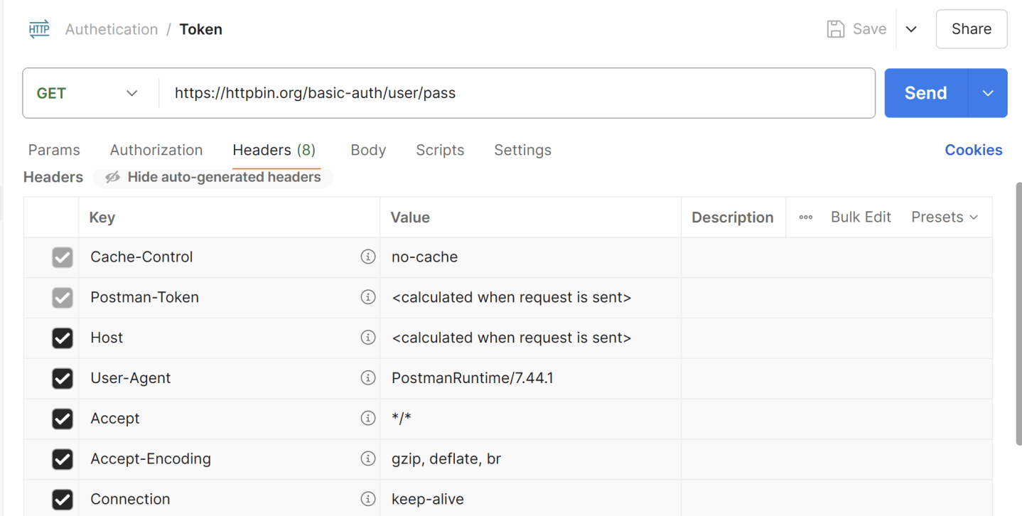 How to pass basic authorization token in header in Postman – QA ...