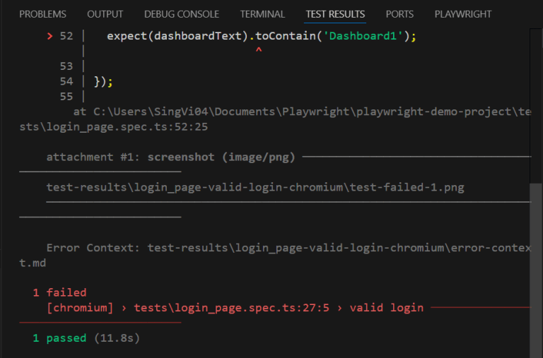 How to Attach Screenshots in Playwright for Failed Tests – QA ...