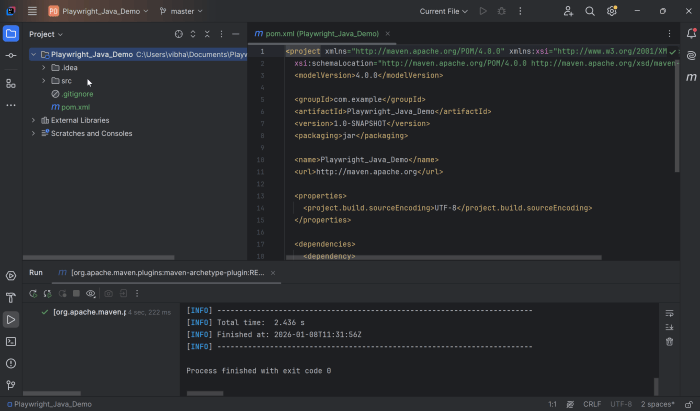 Web Automation Testing with Playwright Java – QA Automation Expert