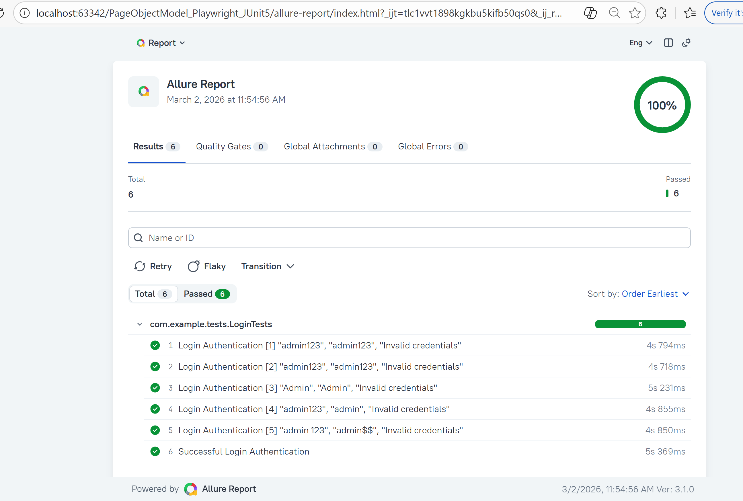 Integrate Allure Report with Playwright with Java and JUnit5 – QA ...